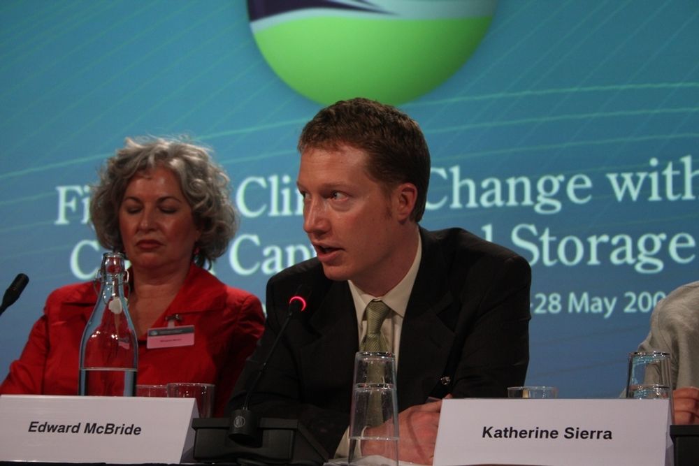 Skeptisk: Edvard McBride i The Economist har ikke tro på karbonfangst.