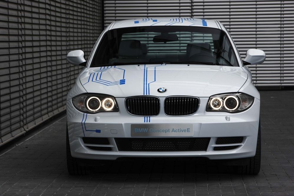 ActiveE heter elbilkonseptet som BMW viste fram i januar. Nå forberedes tre tyske fabrikker for serieproduksjon av en kommende elbil som ganske sikkert ikke blir basert på 1-serie kupé.