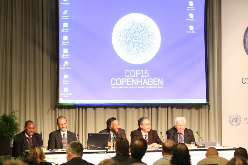 Klimapanelet med Pachauri i København 081209
