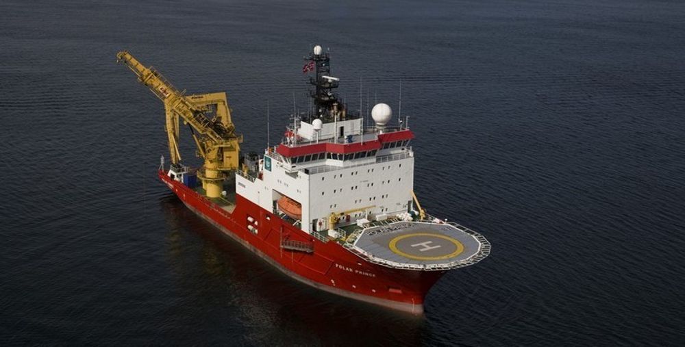 KJERNE: Polar Prince er et subsea support skip (SSV) og inngår i GC Rieber Shippings harde kjernevirksomhet.