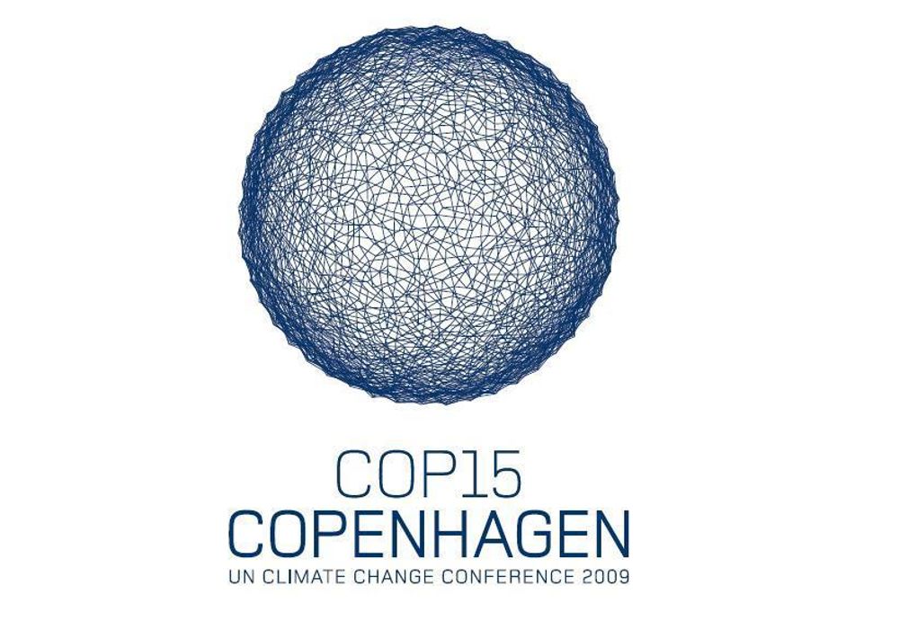 COP15 København klimaforhandlinger. Desember. Klimatoppmøte. Logo.
