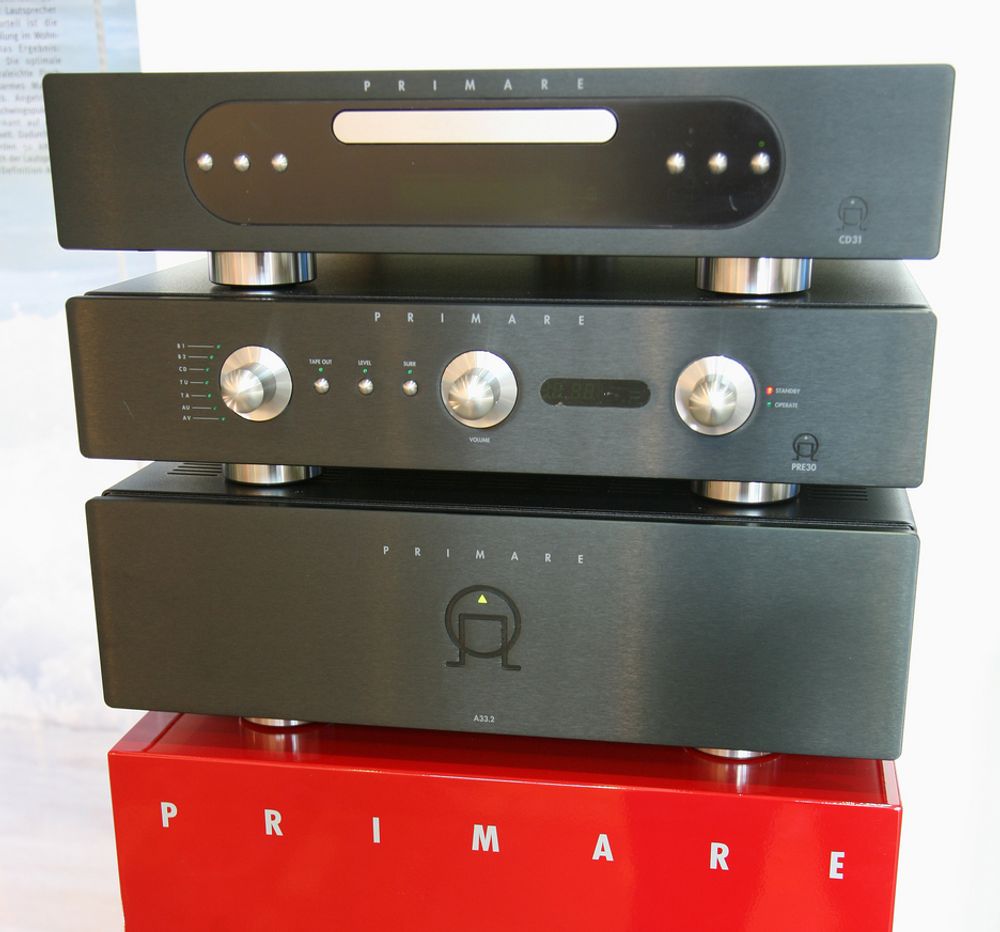 IFA: Svenske Primare er til stede med sine vel ansette stereoprodukter.