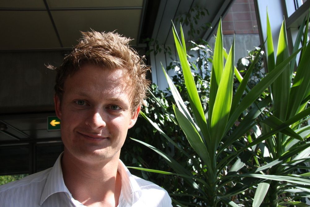 PALMESUS: Jobbintervjuet med DNV i fjor ble gjort på telefon fordi Magnus Christian Ebbesen var i Thailand.