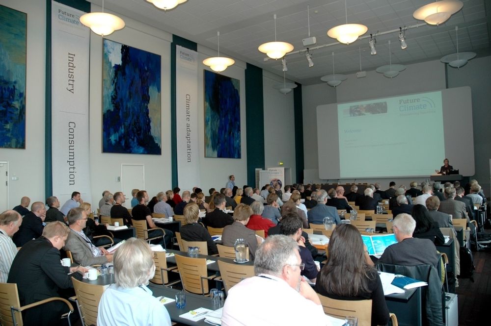 NY RAPPORT: NITO-president Marit Stykket åpner klimakonferansen i København. Senere skal en klimarapport laget av en rekke ingeniørorganisasjoner legges fram.