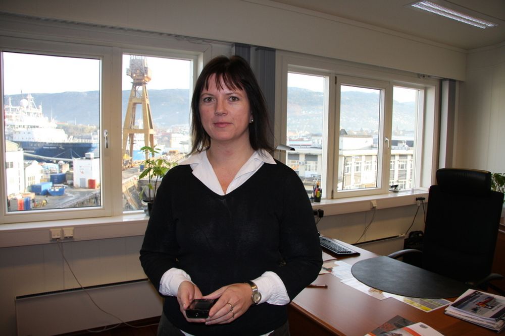 NY MARK: Bergen Group Engineering med Irene Thunes Hordvik i spissen, vil pløye ny mark blant annet innen offshore vindkraft og fornybar enegeri.