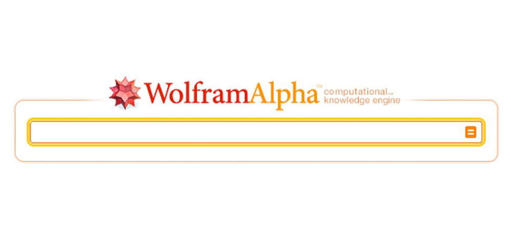 Wolfram Alpha blir tilgjengelig på mandag.