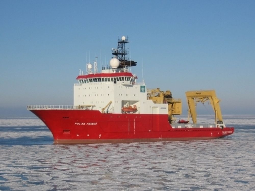 Polar Prince er bygget i 1999 for GC Rieber Shipping i Bergen.