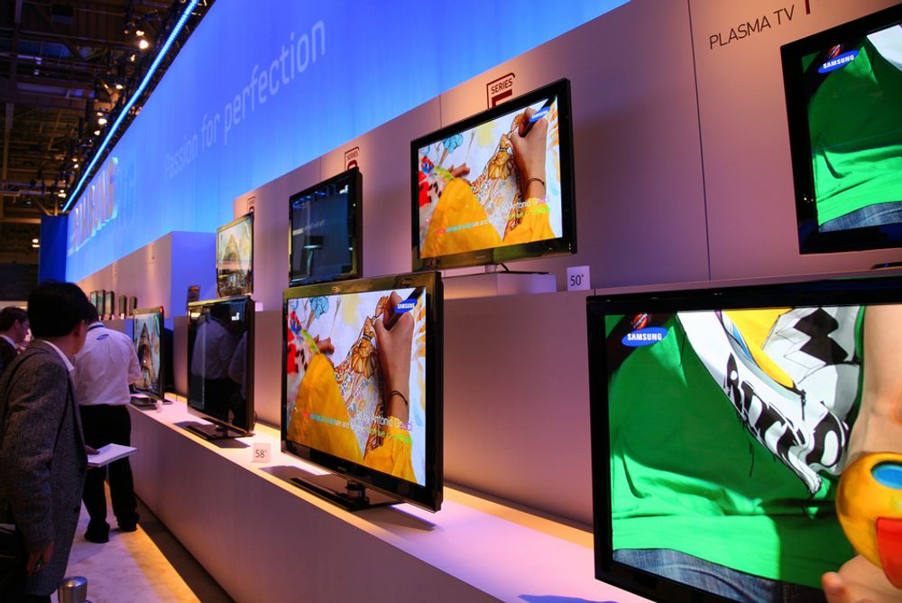 CES: Samsung er blant selskapene som tilbyr 240 Hz-TV-er.