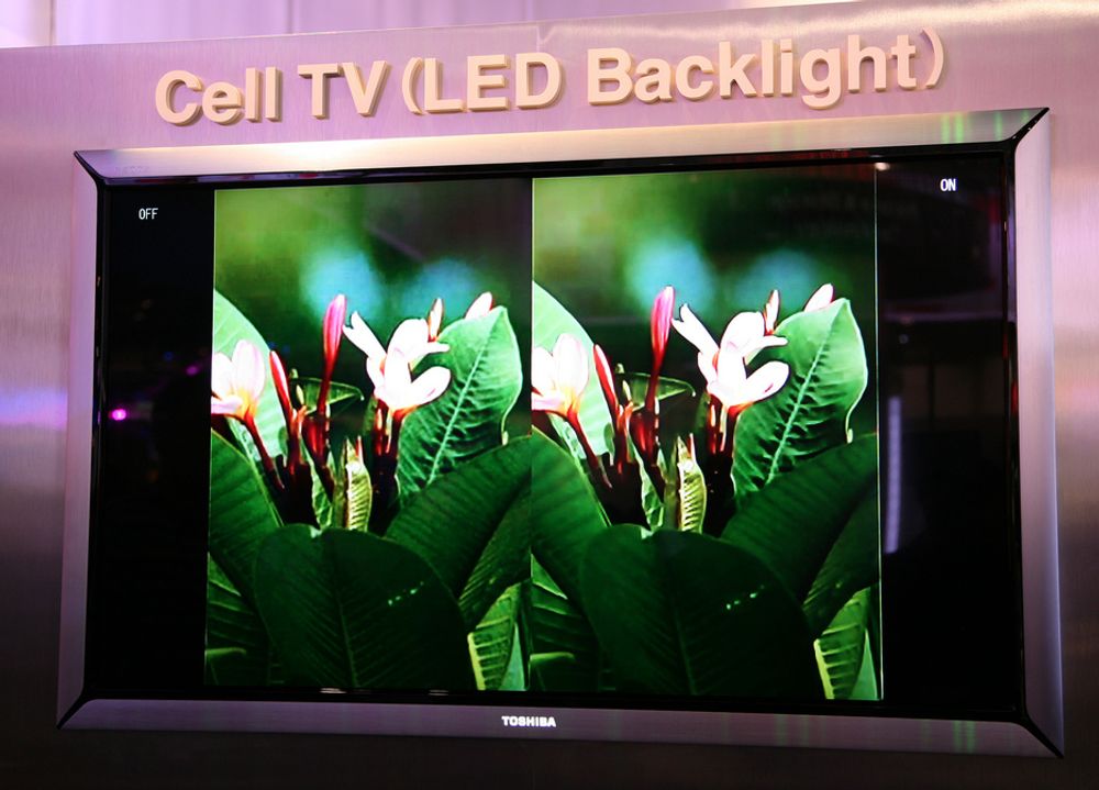 CES: Toshibas Cell-TV har en opptaker som kan ta opp programmer fra inntil seks TV-kanaler samtidig.