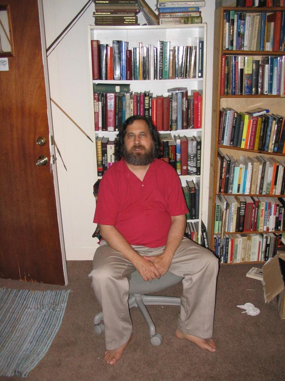 Richard Stallman er leder av Free Software Foundation, og en sentral innen IT-bransjen generelt og friprog-miljøet spesielt.
