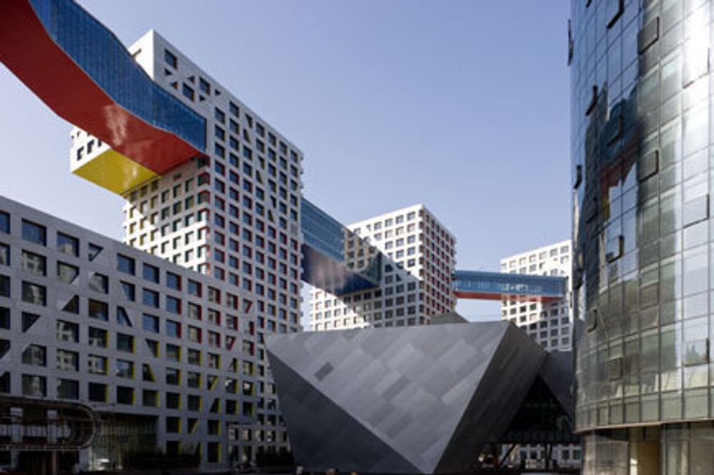 Linked Hybrid, Beijing, Kina. Arkitekt: Steven Holl Architects.