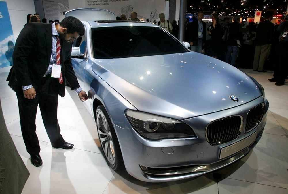LA Auto Show: BMW Concept 7 serie.