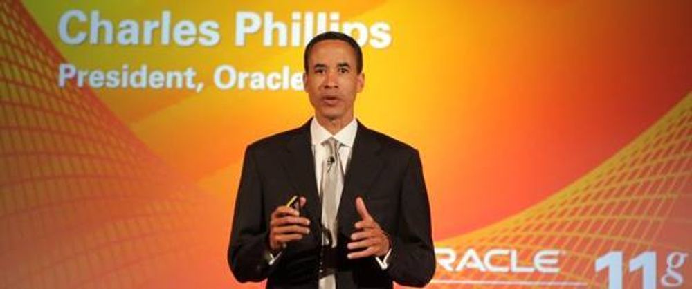 Oracles nestsjef, Charles Phillips, lover å ikke ligge på latsiden i sommer. Nå skal det bli 100 dager med produktlanseringer.