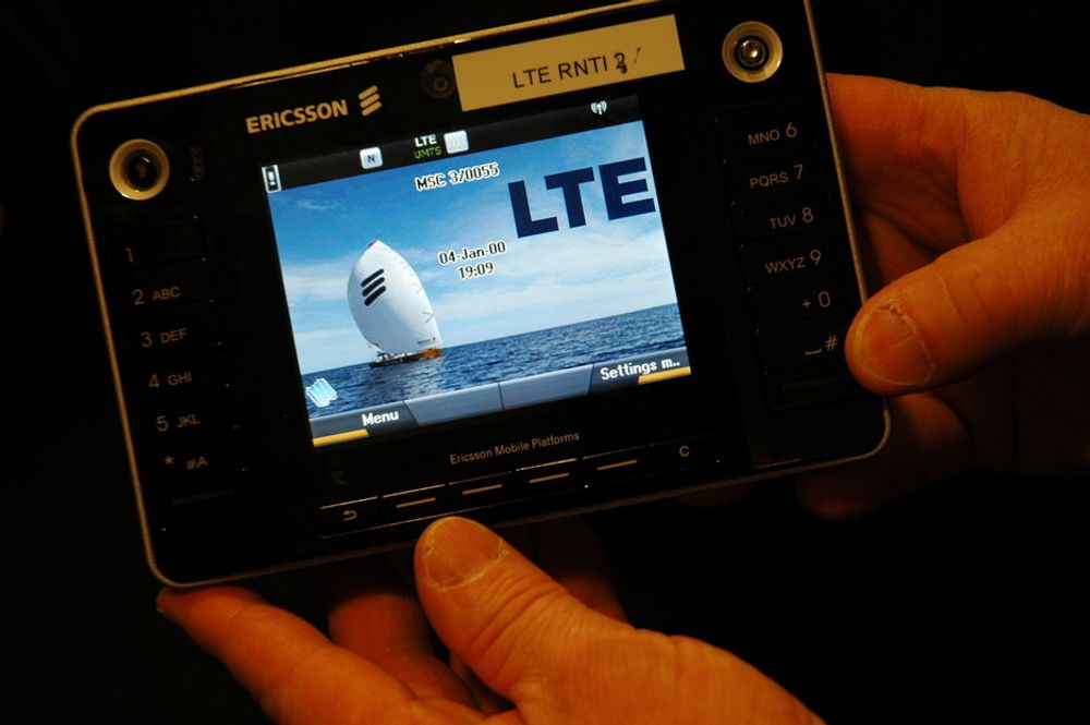 HJEMMESNEKRET: Ericsson har laget en egen testterminal for LTE-testene hos Telenor.