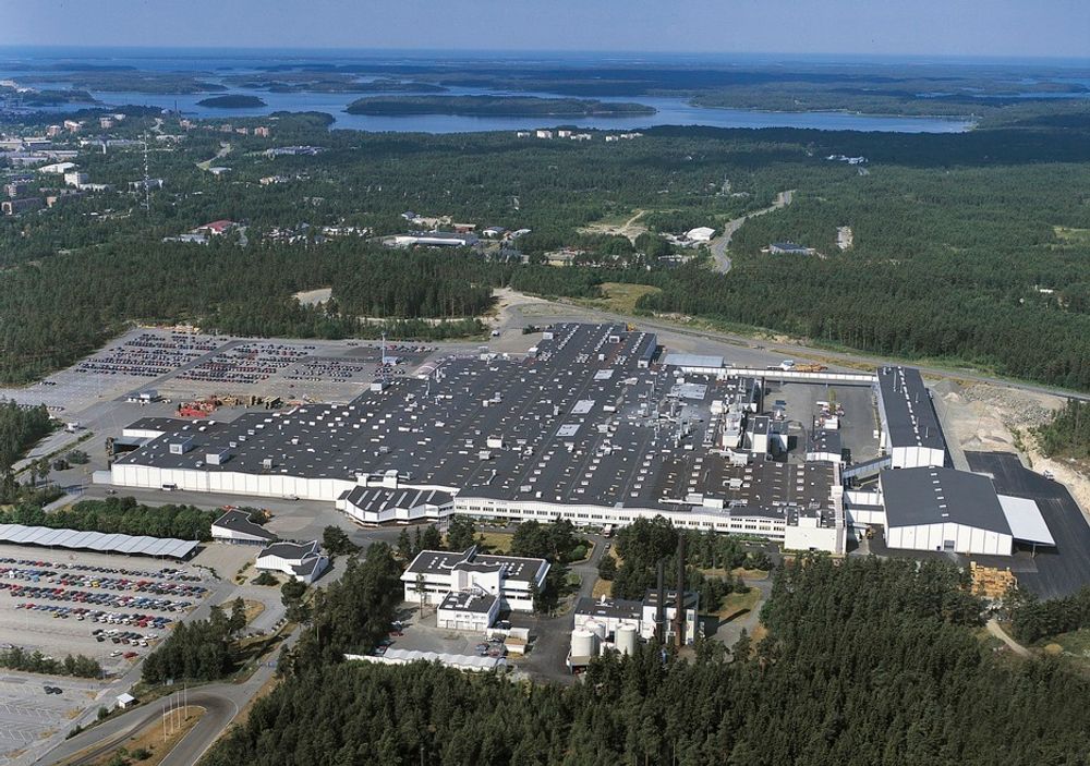 THINK-FABRIKKEN: Her i Uusikaupunki ved den finske sørvest-kysten ligger fabrikken til Valmet Automotive, som skal produsere Think. Det vil øke arbeidsstokken med 100 ansatte i løpet av 2010.
