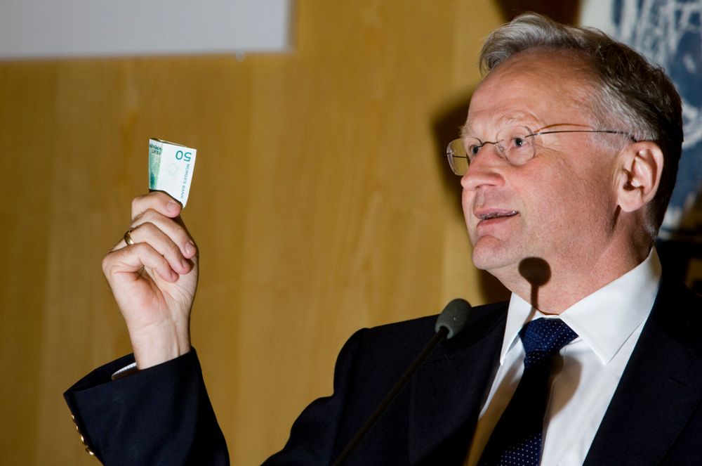 UNDER TVIL: Svein Gjedrem sier at hovedstyret i Norges Bank vurderte å holde renten uendret.