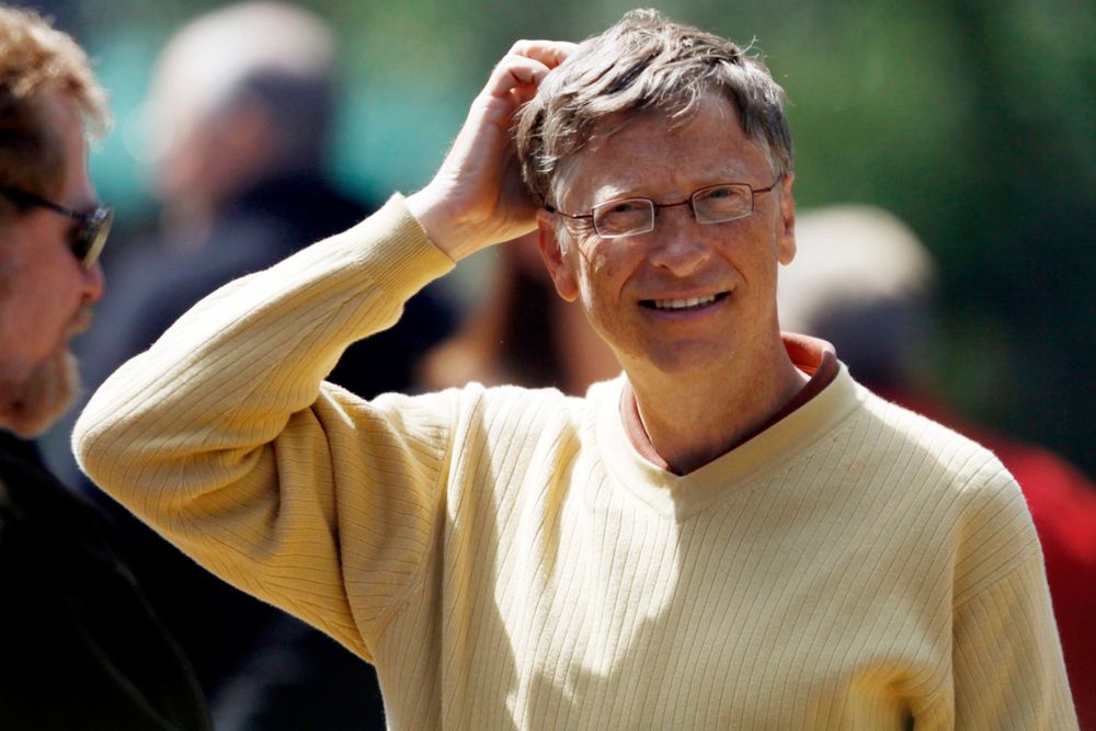 VINDSTOPPER: Bill Gates vil stoppe orkaner ved hjelp av ny teknologi.