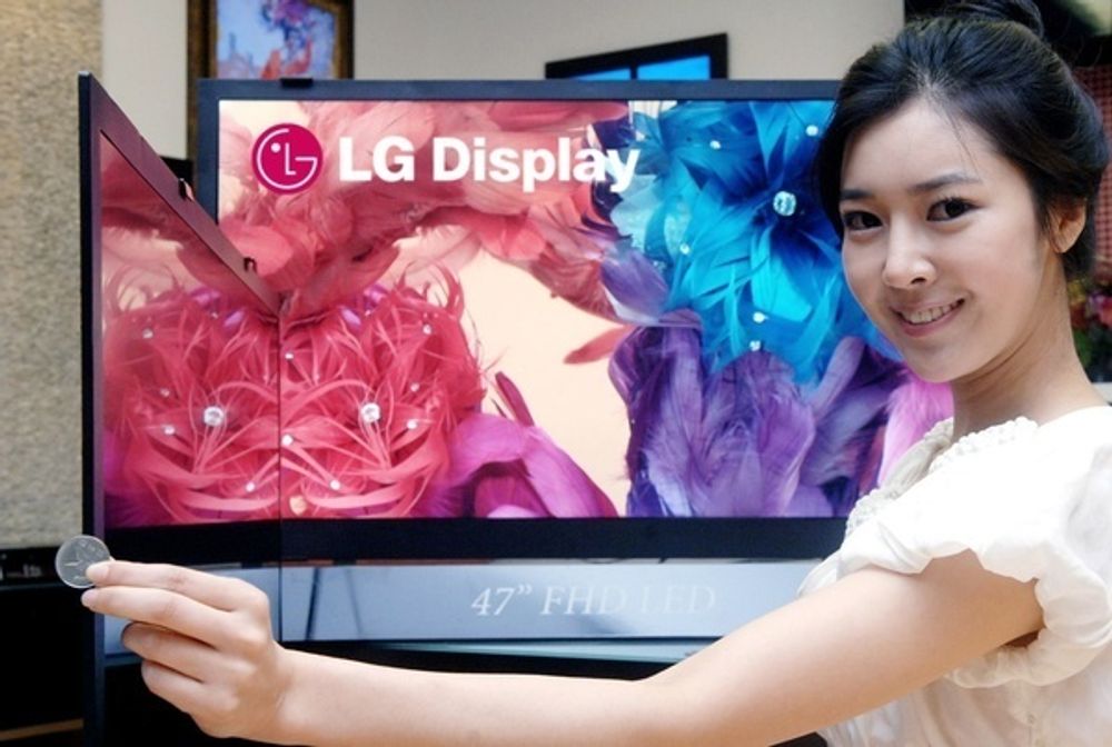LGs nye TV-er er kun 5,9 millimeter tykke.