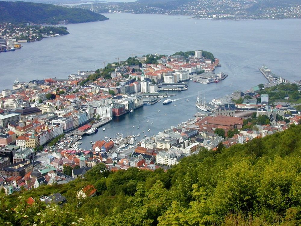 Dramatisk: Det er fare for strømbrudd i Bergen.