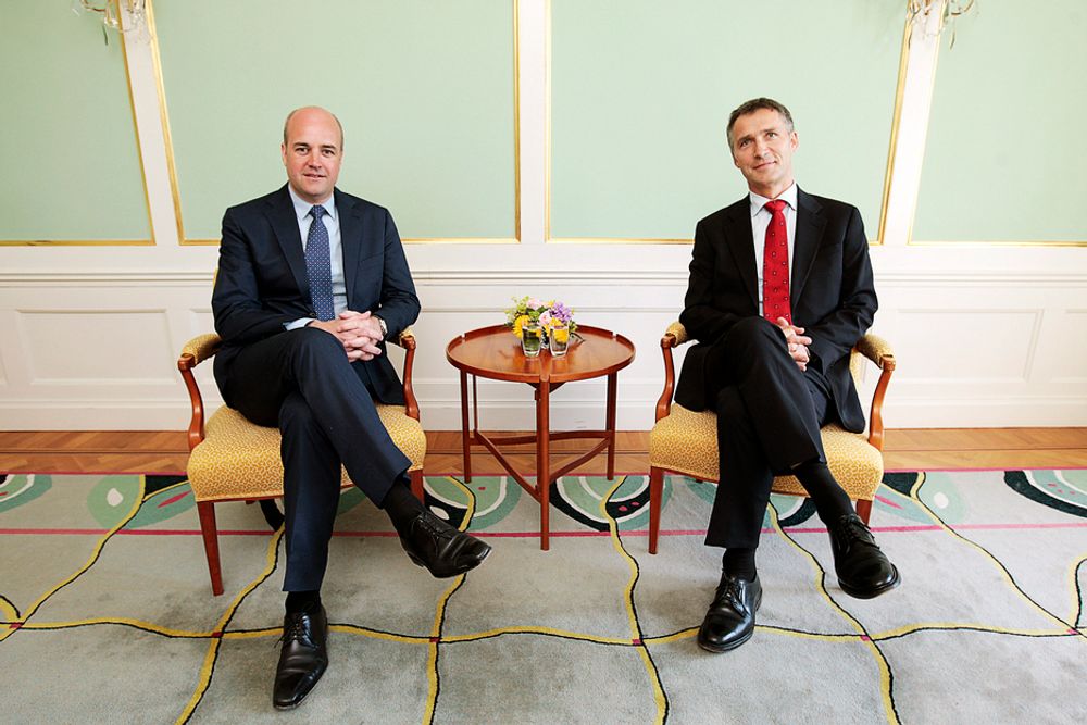 Måndagen den 22 juni träffade statsminister Fredrik Reinfeldt Norges statsminister Jens Stoltenberg.