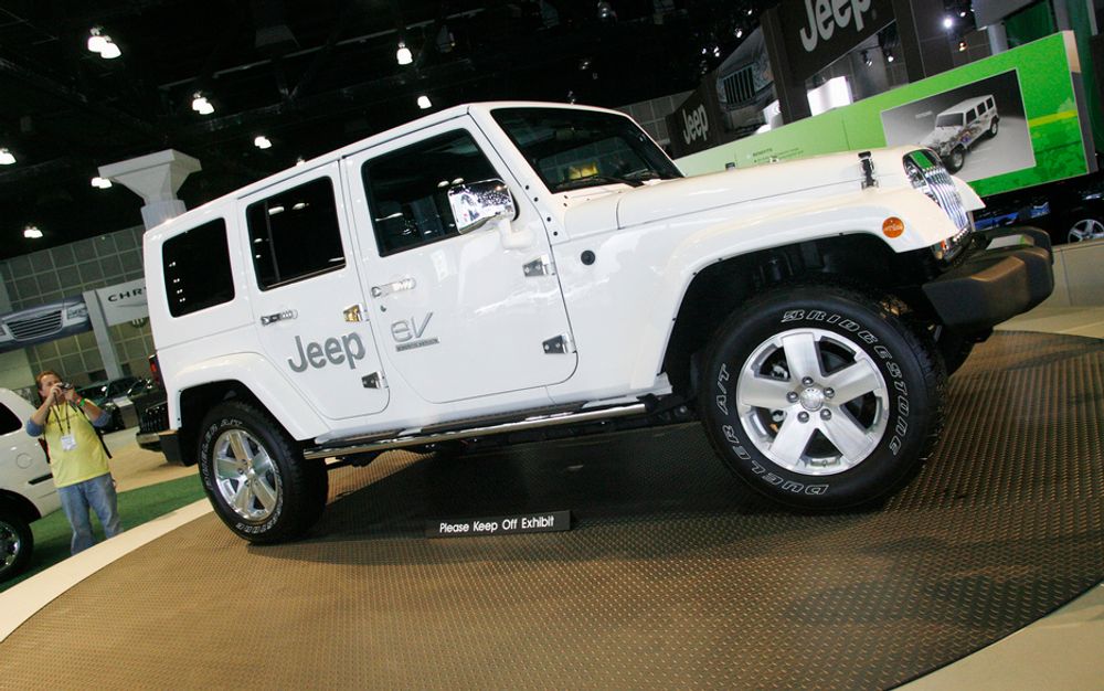 LA AUTO SHOW: Jeep EV er elektrisk drevet Jeep, som skal komme i regulær produksjon.