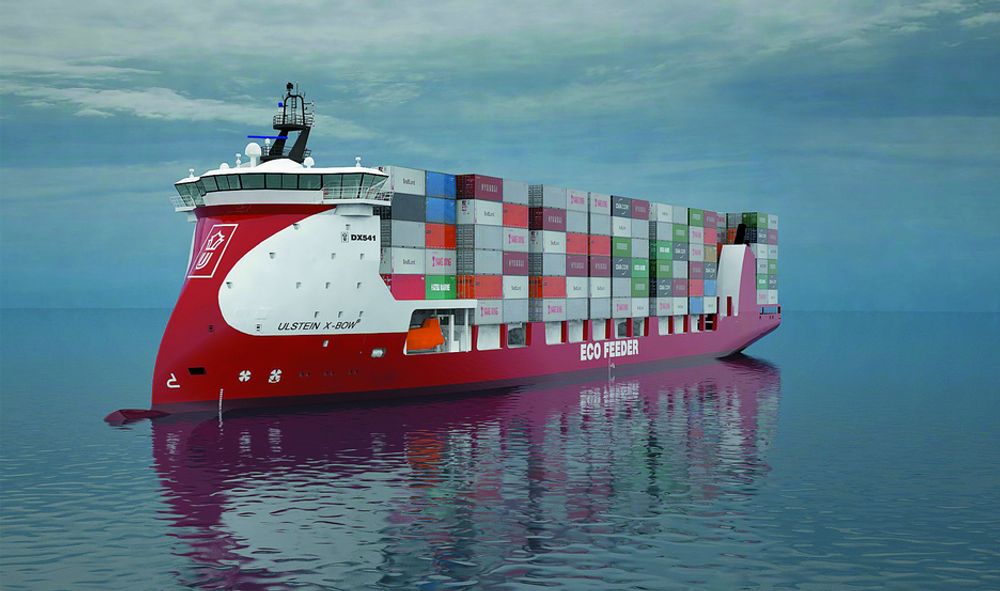 X-bow-konseptet skal overføres til containerskip i tillegg til tørrlastskip, roro-ferger, kjemikalieskip og kjøleskip.