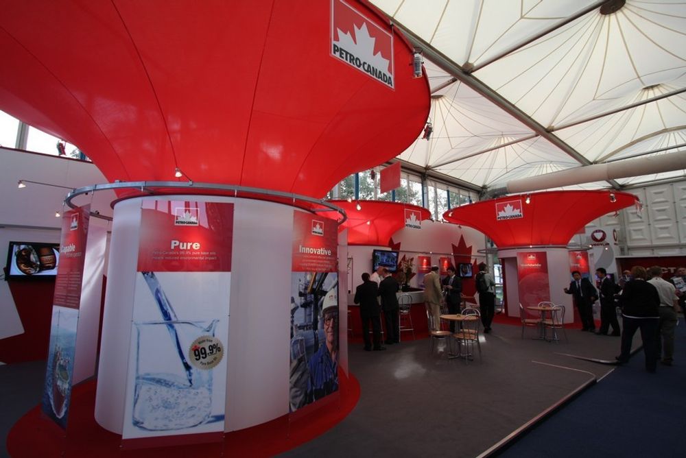 Petro Canada sin stand på ONS 2008.