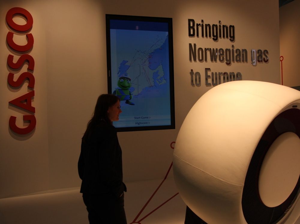 Gassco inviterte til quiz, som handlet om å få norsk gass til Europa.