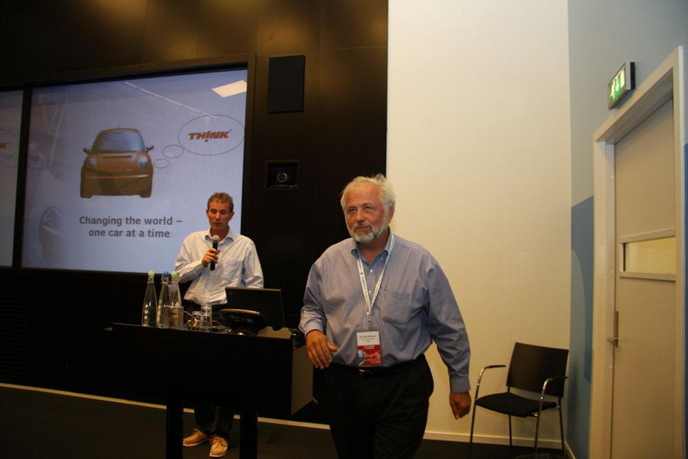 Jan Olaf Willums var tilstede under investorkonferansen Norwegian TechTour for å friste nye investorer.