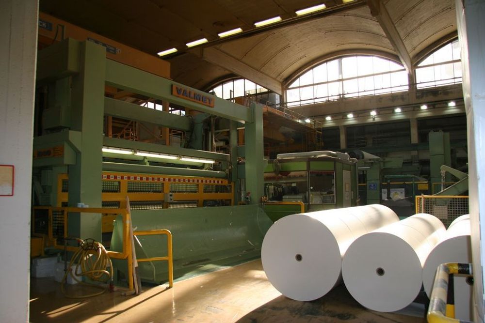 papirproduksjonen går som vanlig ved Norske Skog Follum.