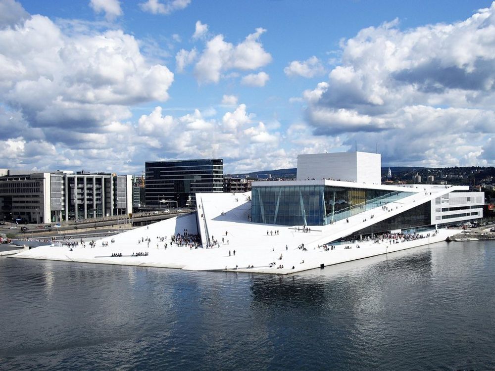 FLOTT: Mange synes Operabygget er Oslos nye stolthet.