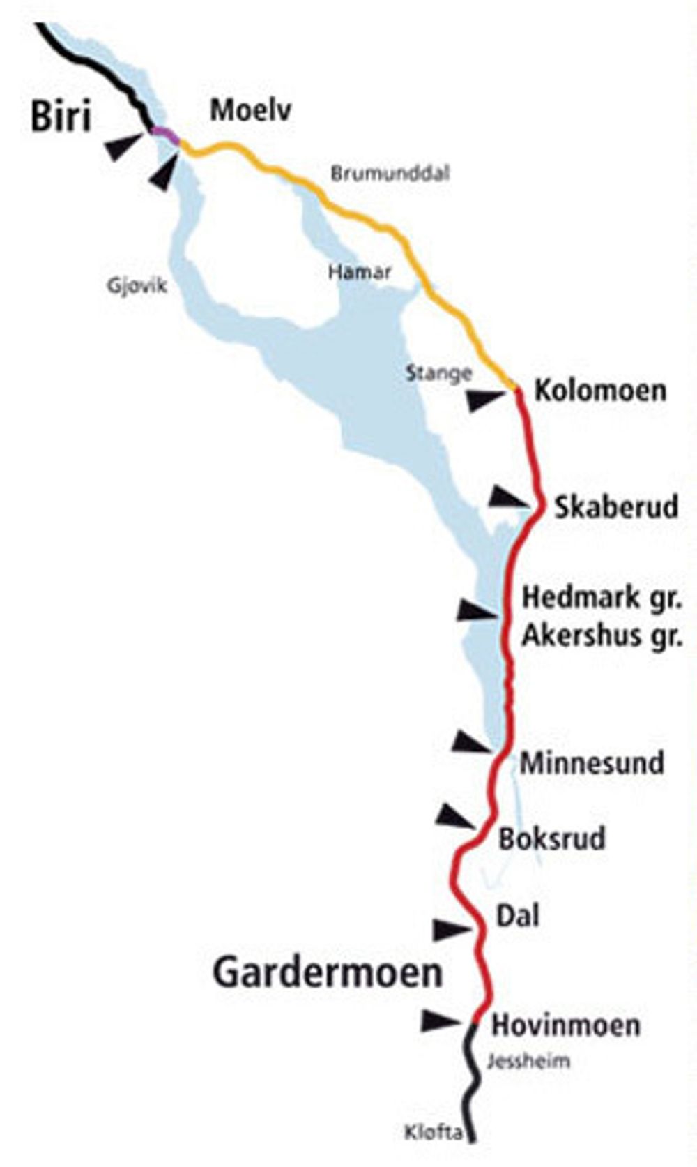 E6 fra Gardermoen til Biri er cirka 110 kilometer lang. På en fjerdedel av strekningen vet ingen hvor veien skal gå.