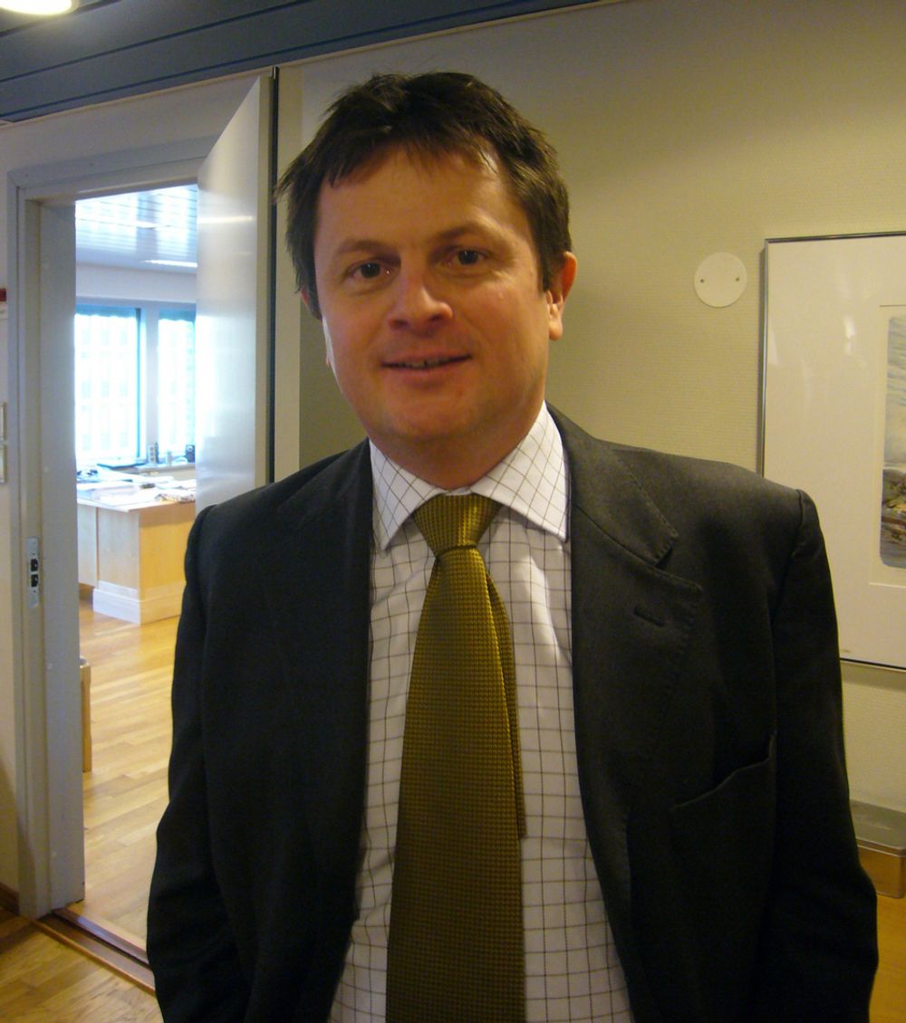 NYTTIG: Statssekretær Øyvind Slåke i Nærings- og handelsdepartementet opplevde møtet med de tillitsvalgte som nyttig.