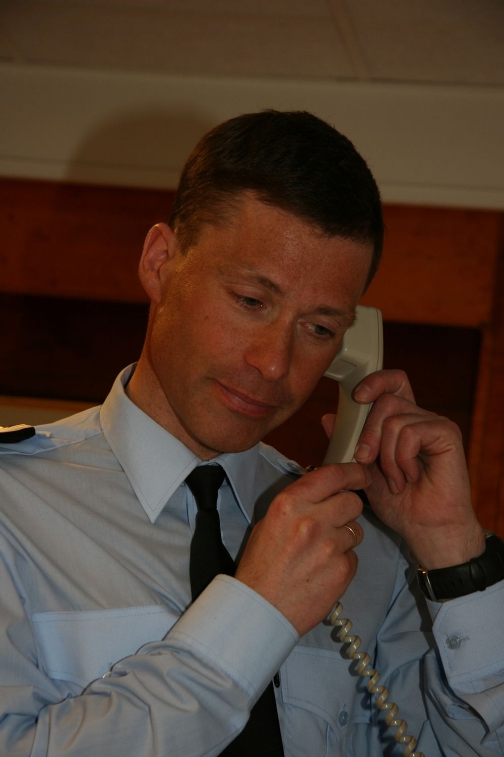 Jon Myroldhaug, brannsjef i Oslo