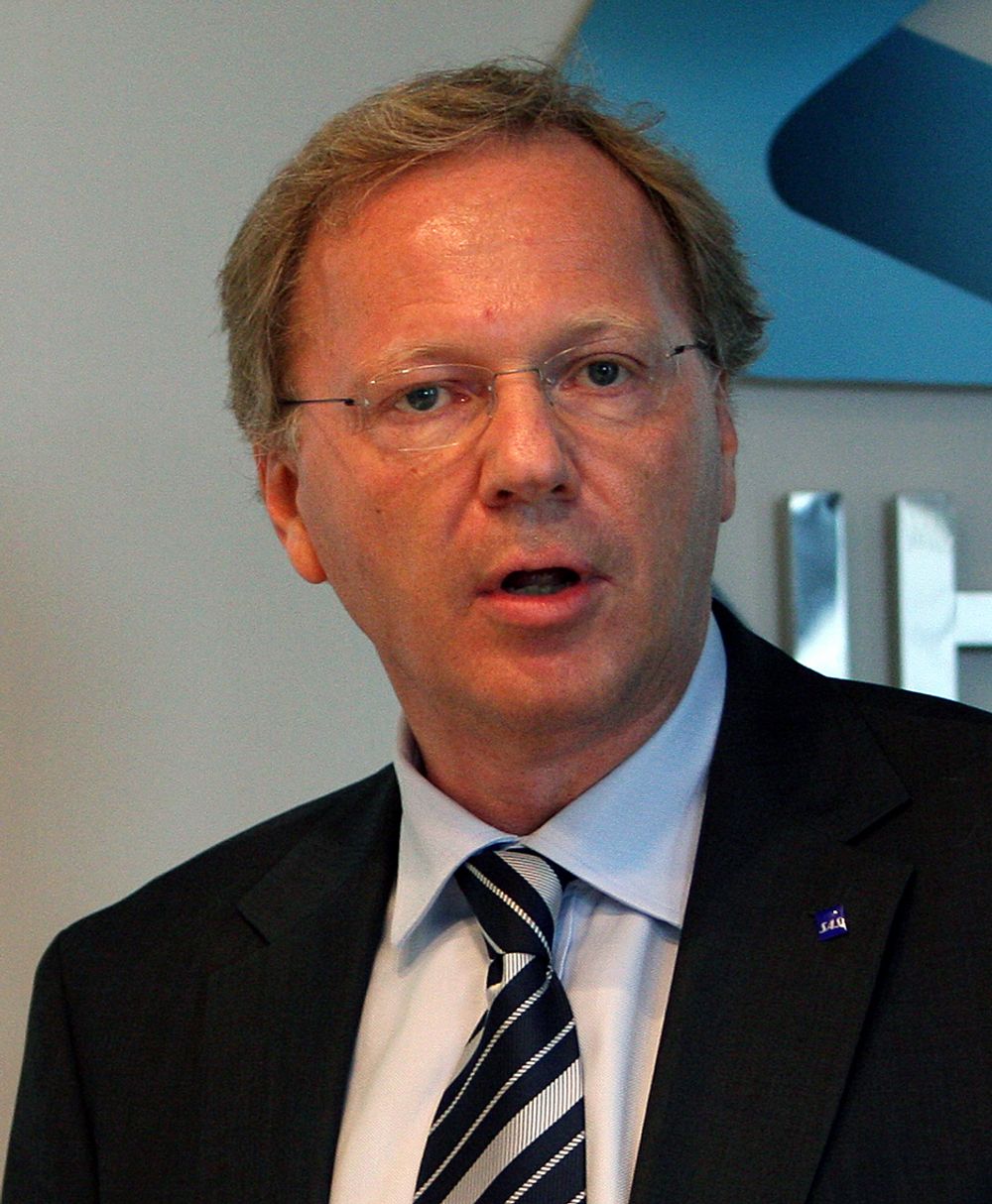 Ola H. Strand er administrerende direktør i SAS Norge.