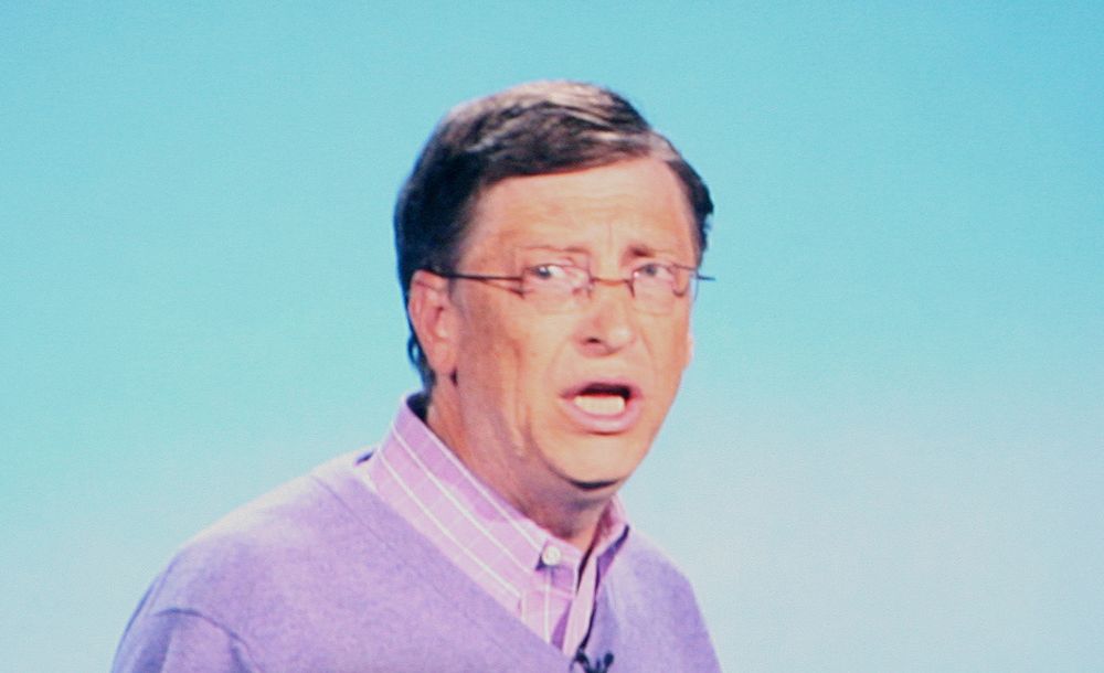 Bill Gates på CES i Las Vegas.