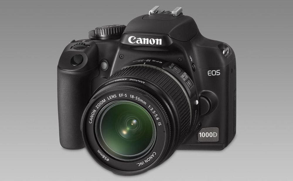 Canon EOS 1000D.