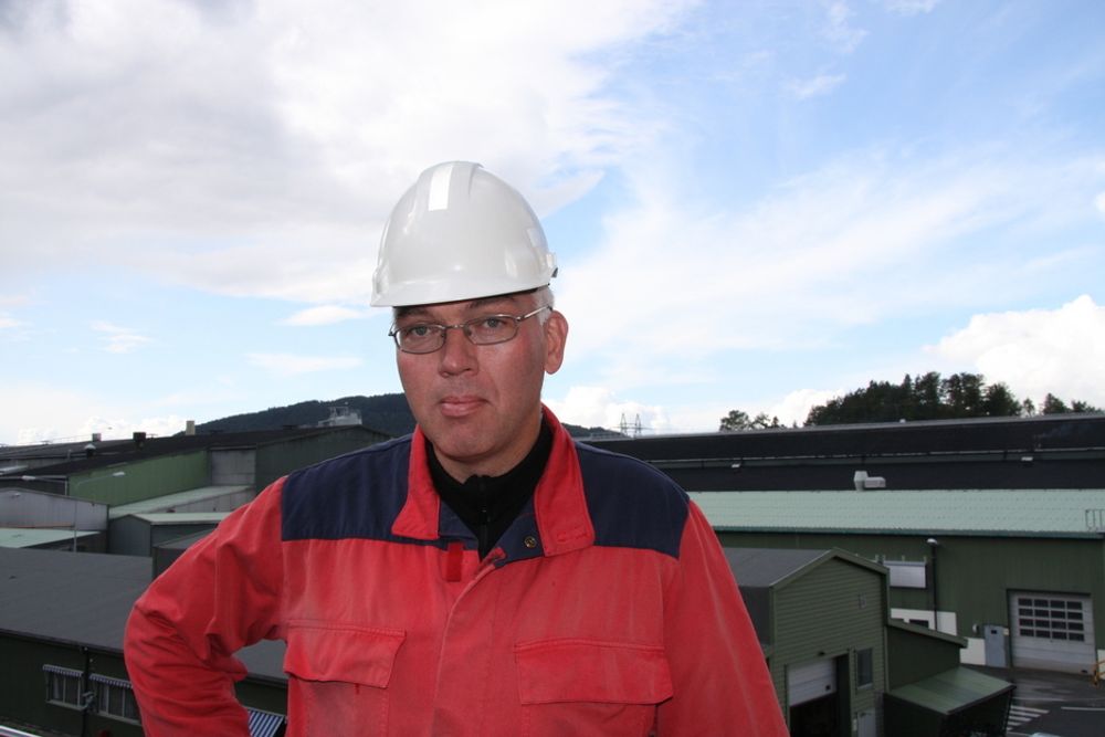 TRENGER KRAFT: Administrerende direktør Per Øyvind Sævartveit mener det snarest må komme på plass et industrikraftregime.