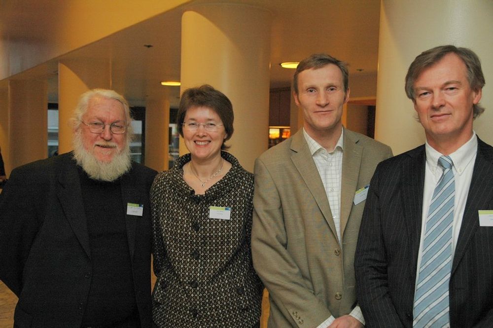 Energigründerprisen 2008 gikk til Cambi med Odd Egil Solheim, Merete Norli, Per A. Lillebø og Hans Rasmus Holte i spisen.