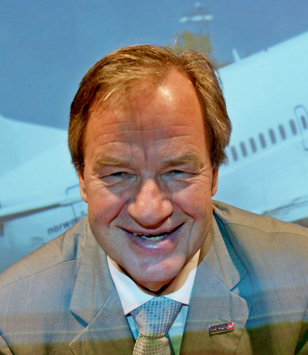 Bjørn Kjos, administrerende direktør i Norwegian.