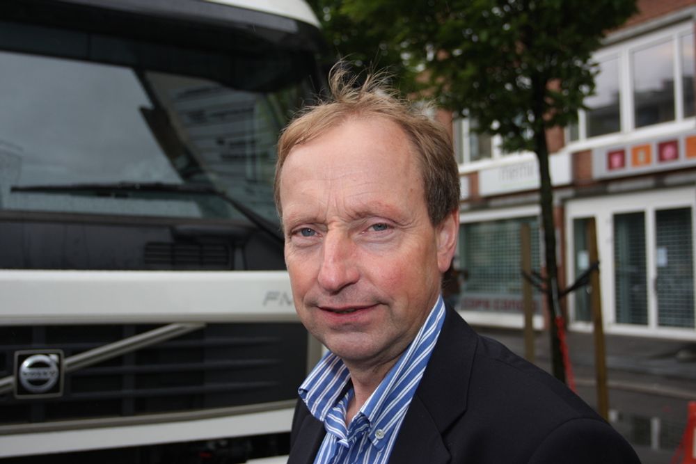 Arne Langseth er daglig leder i transportfirmaet Veøy AS.
