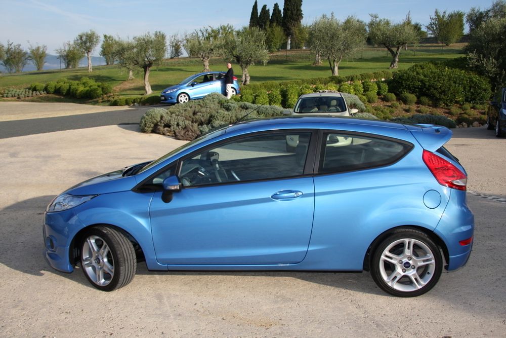TOSCANA: Europa-lanseringen av nye Ford Fiesta er i vakre Toscane i Italia.