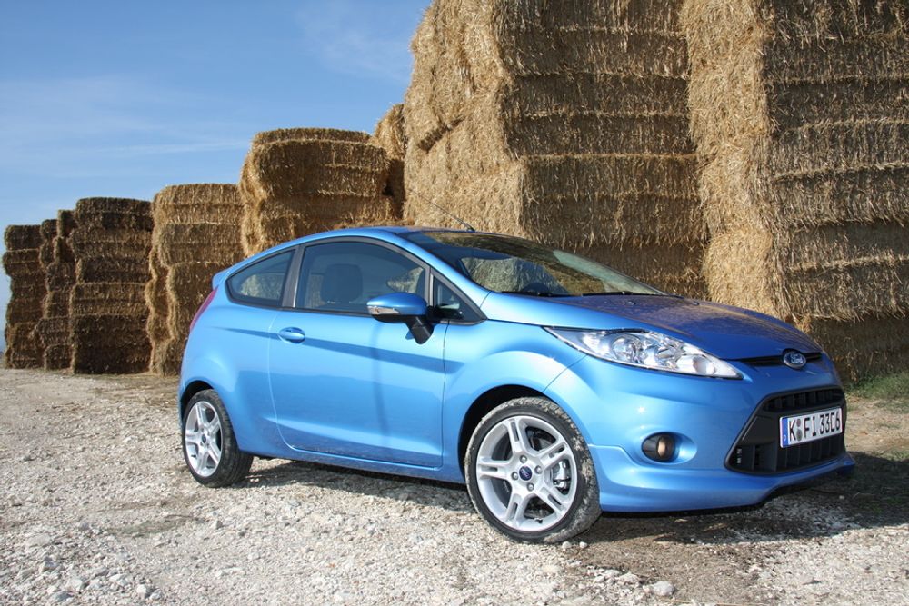 NY FIESTA: Fords nye Fiesta blir lansert nå. Om litt kommer miljøutgaven Econetic som bare slipper ut 98 gram Co2 per kilometer.