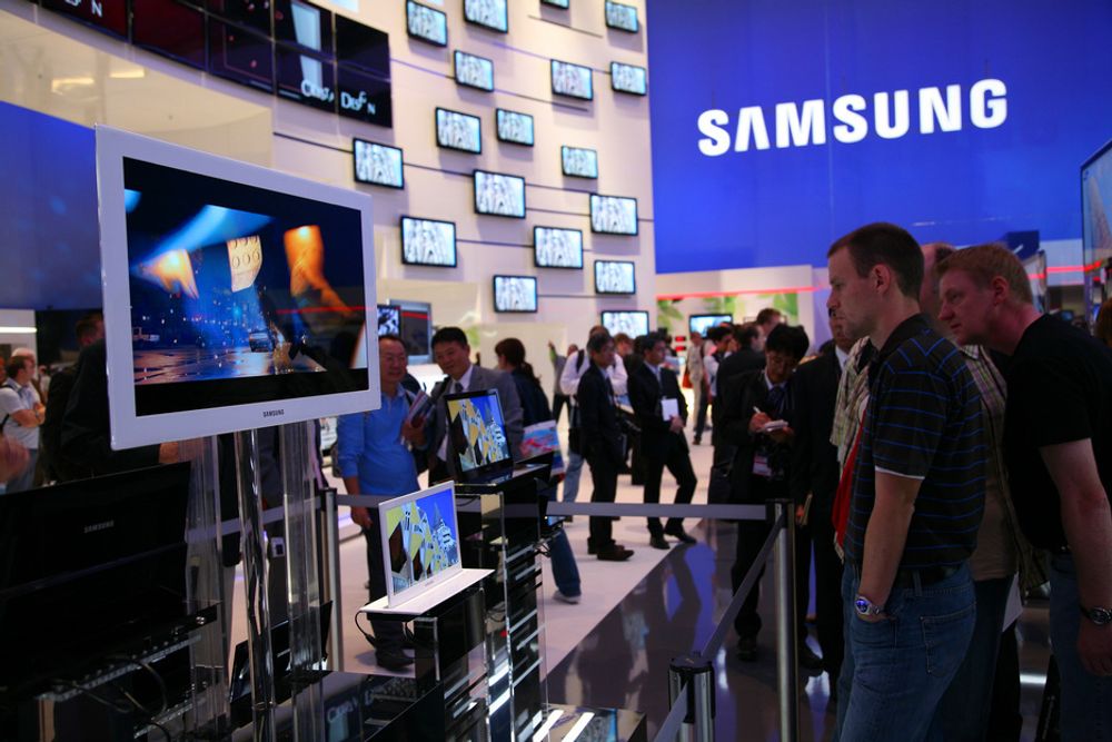 IFA: Interessen for OLED-TV-en til Samsung var mildt sagt stor.