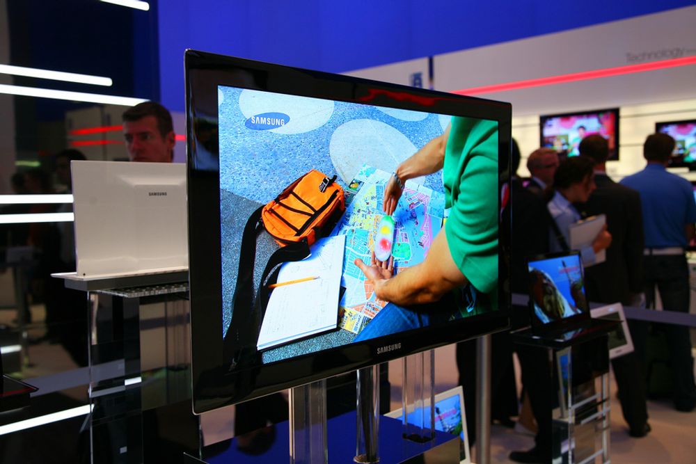 IFA: Samsung viste fram en 31 tommer stor OLED-TV på messa, den hittil største som er vist.