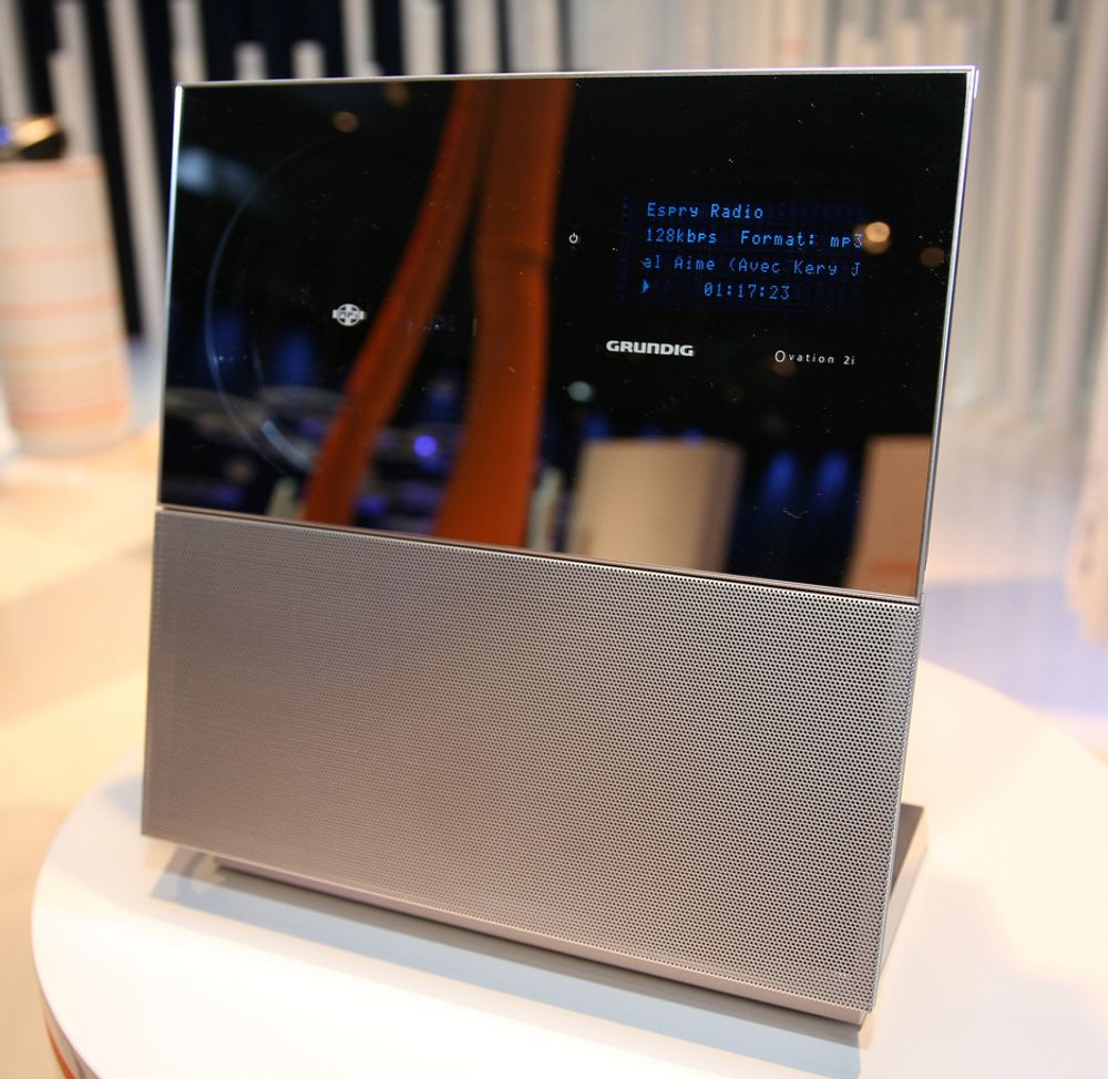 IFA: Grundigs Ovation 2i spiller CD-er, streamer Internettradio og spiller av digitale lydfiler.