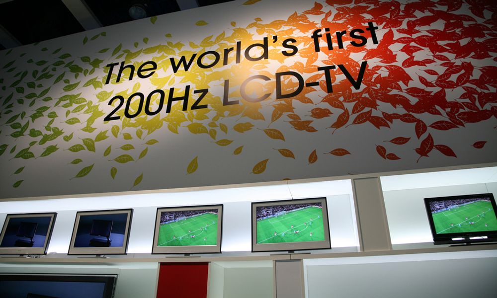IFA: Sony skryter av å ha verdens første 200 Hz-LCD-TV.