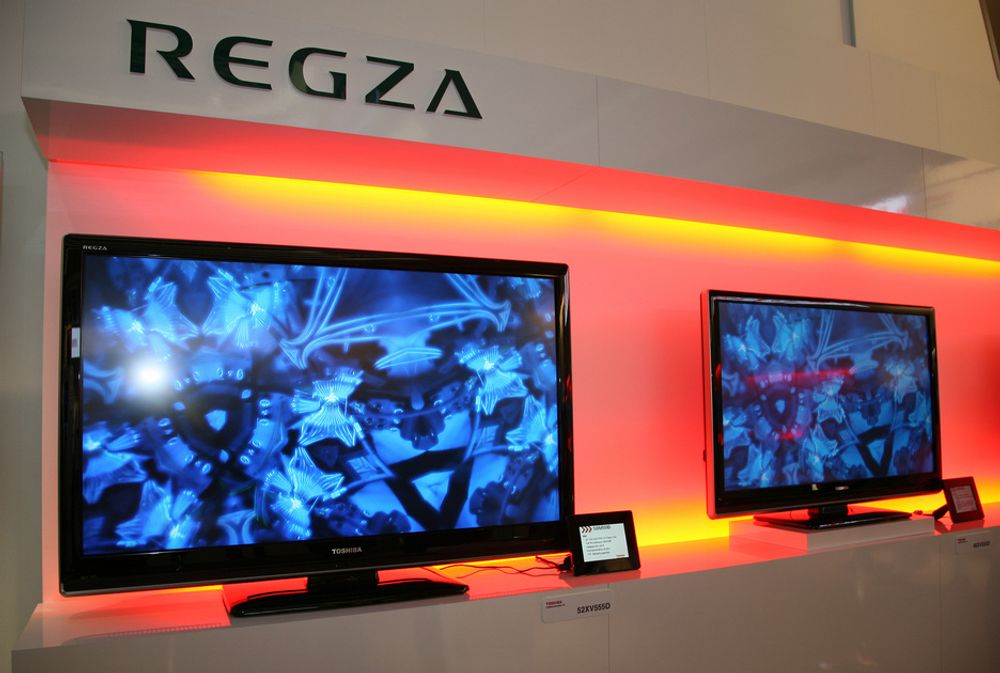IFA: Toshiba lanserer nå Regza ZF-serien, som oppskalerer signaler til nær-HD-kvalitet.