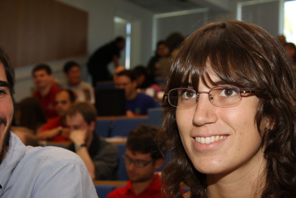 Doktorgradsstudenter ved CERN School of Computing, CSG, ved Høyskolen i Gjøvik: Lara Lloret Iglesias, Spania.