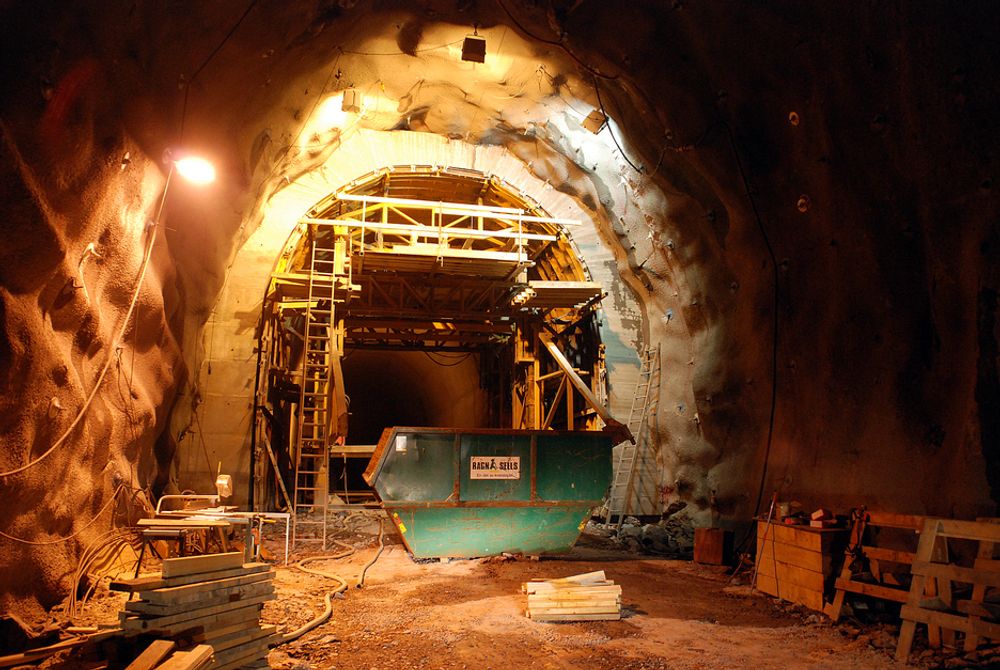 STORKONTRAKT: YIT skal sørge for det elektriske i Bærumstunnelen.